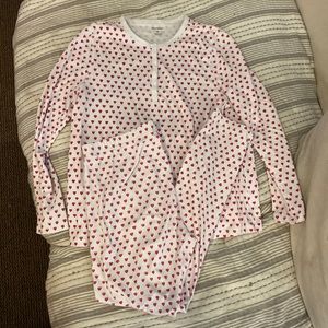 Roller Rabbit Heart Pajamas